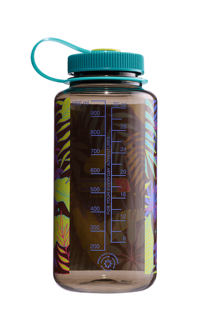Nalgene Wide Mouth Psychedelic Botanical Bottle (0.94L)(32oZ)