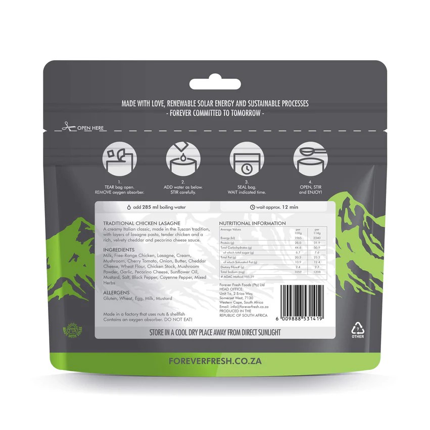 Forever Fresh - Traditional Chicken Lasagne