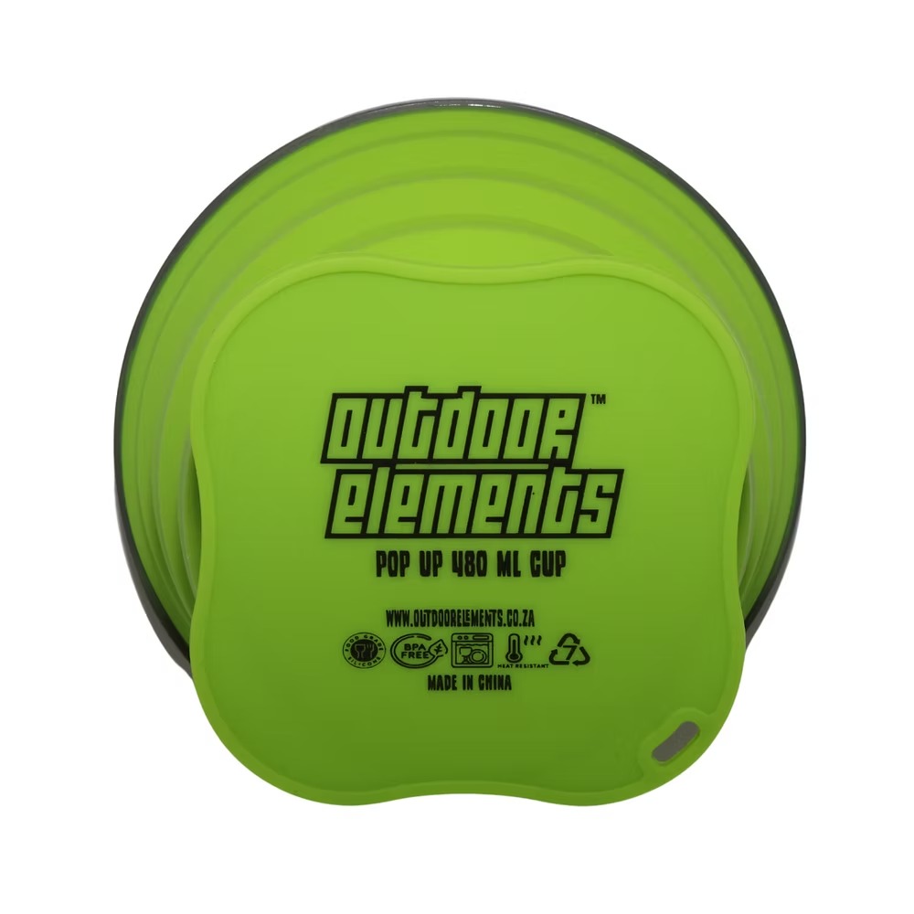 Outdoor Elements Pop Up Cup 480ml