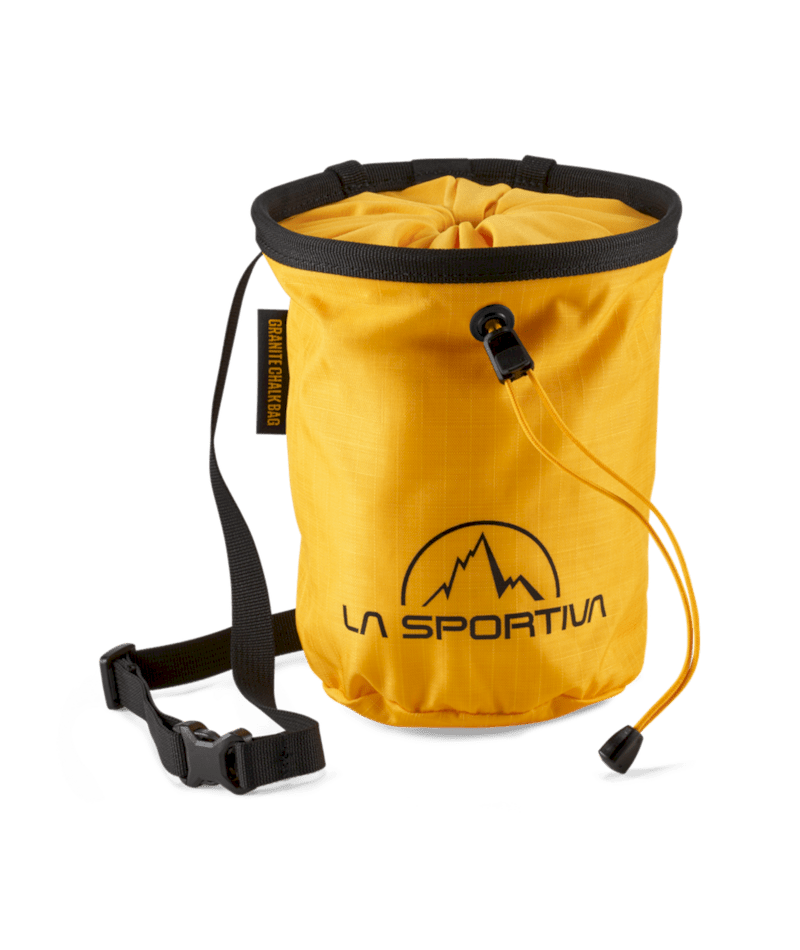 La Sportiva Granite Chalk Bag (Fuchsia/Giallo)