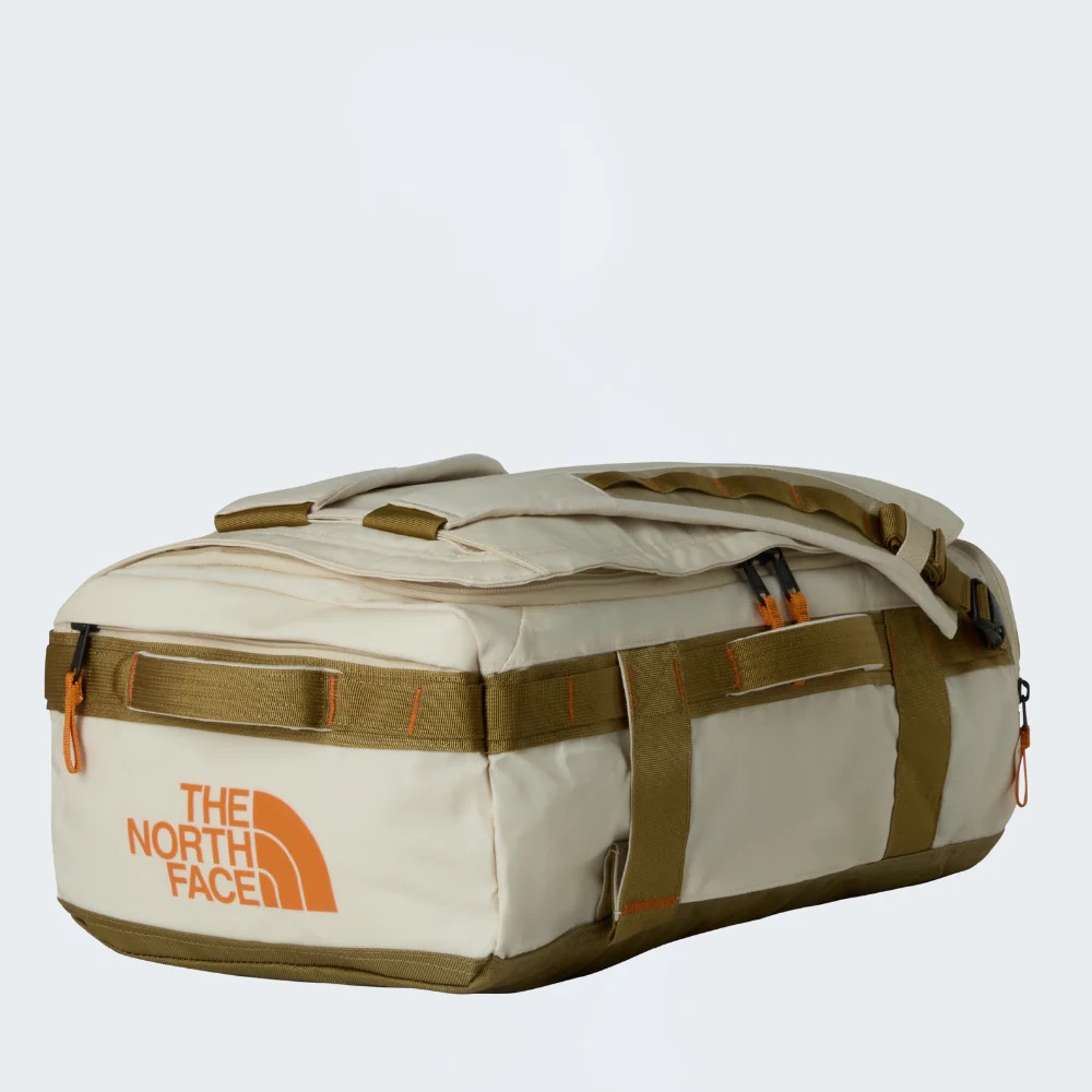 The North Face Base Camp Voyager Duffel 32L (Desert Stone-Cedar-Desert Rust)