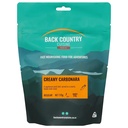 Back Country Cuisine: Creamy Carbonara (Vegetarian)