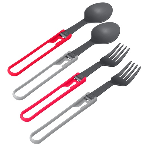 MSR Folding Spoon and Fork Kit 4 piece