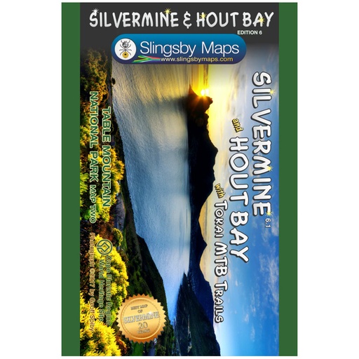 Slingsby Silvermine and Hout Bay Map 6th Edition
