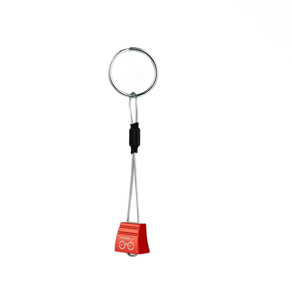 YY Vertical Climbing Nut Keychain