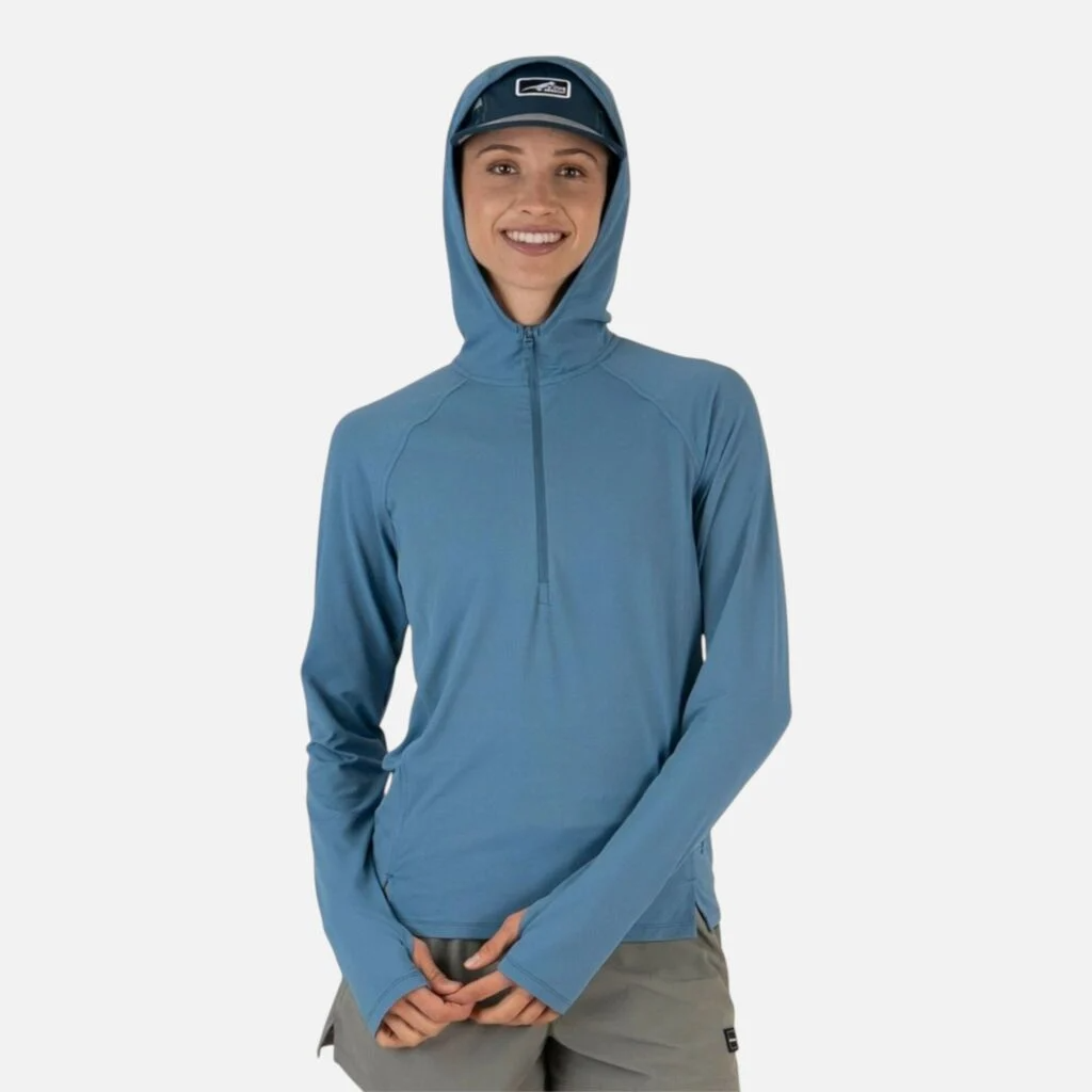 First Ascent Helio Long Sleeve Sun Hoody - Women's