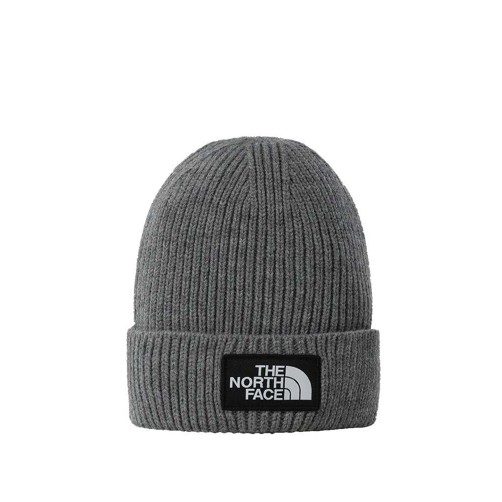 The North Face Logo Box Cuffed Beanie