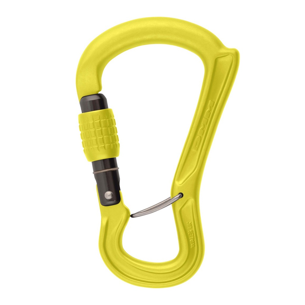 DMM Ceros Screwgate Carabiner (Lime)