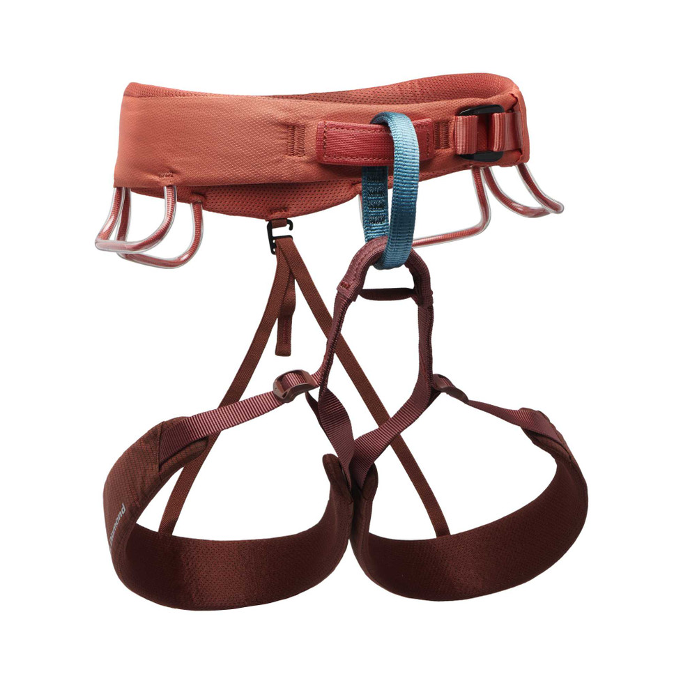 Black Diamond Momentum Harness – Women's (Baja Sunrise, Large)