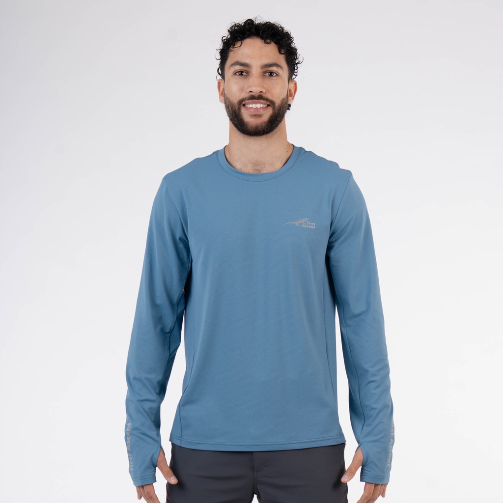 First Ascent Helio Long Sleeve Sun Top - Men's
