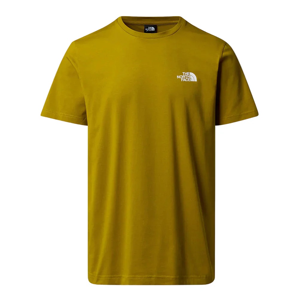 The North Face Simple Dome Tee – Men's (Small, Deep Dijon)