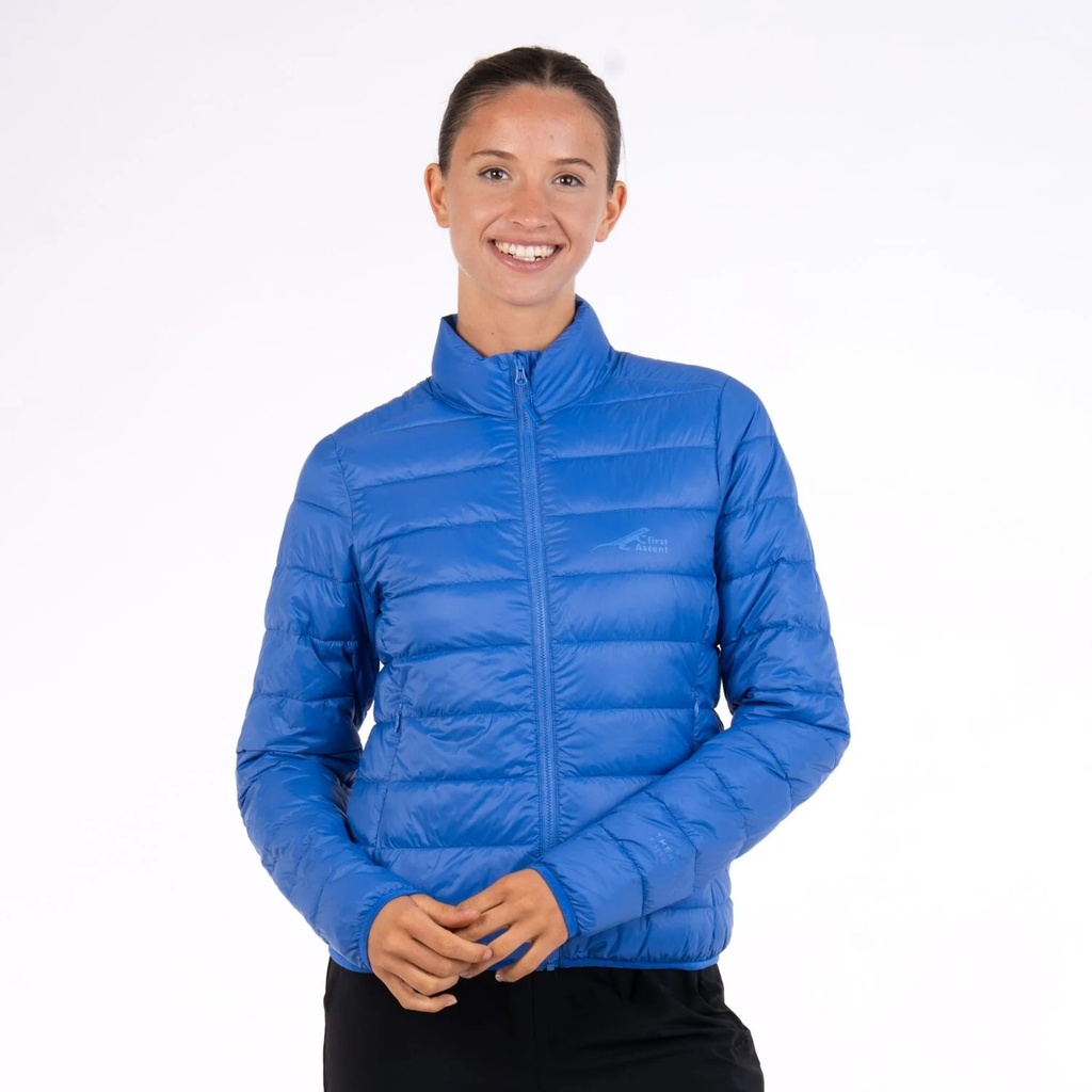 First Ascent Touch Base Jacket – Women's (Small, Blue Lotus)