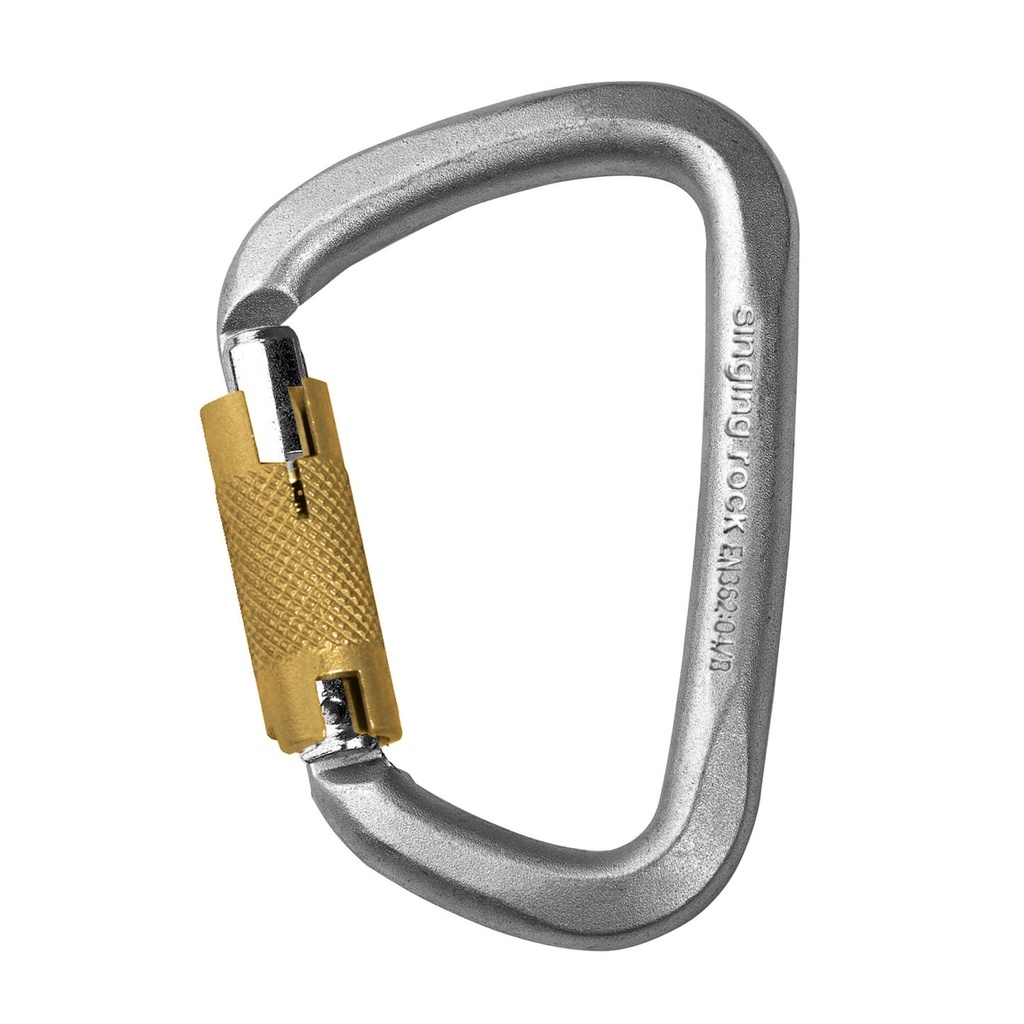 Singing Rock Steel HMS Carabiner 50kn (Triple Lock)