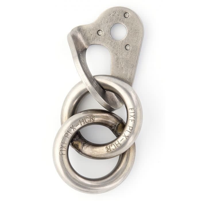 Pure Steel Double Rappel Ring w/ Petzl Coeur Hanger S/S