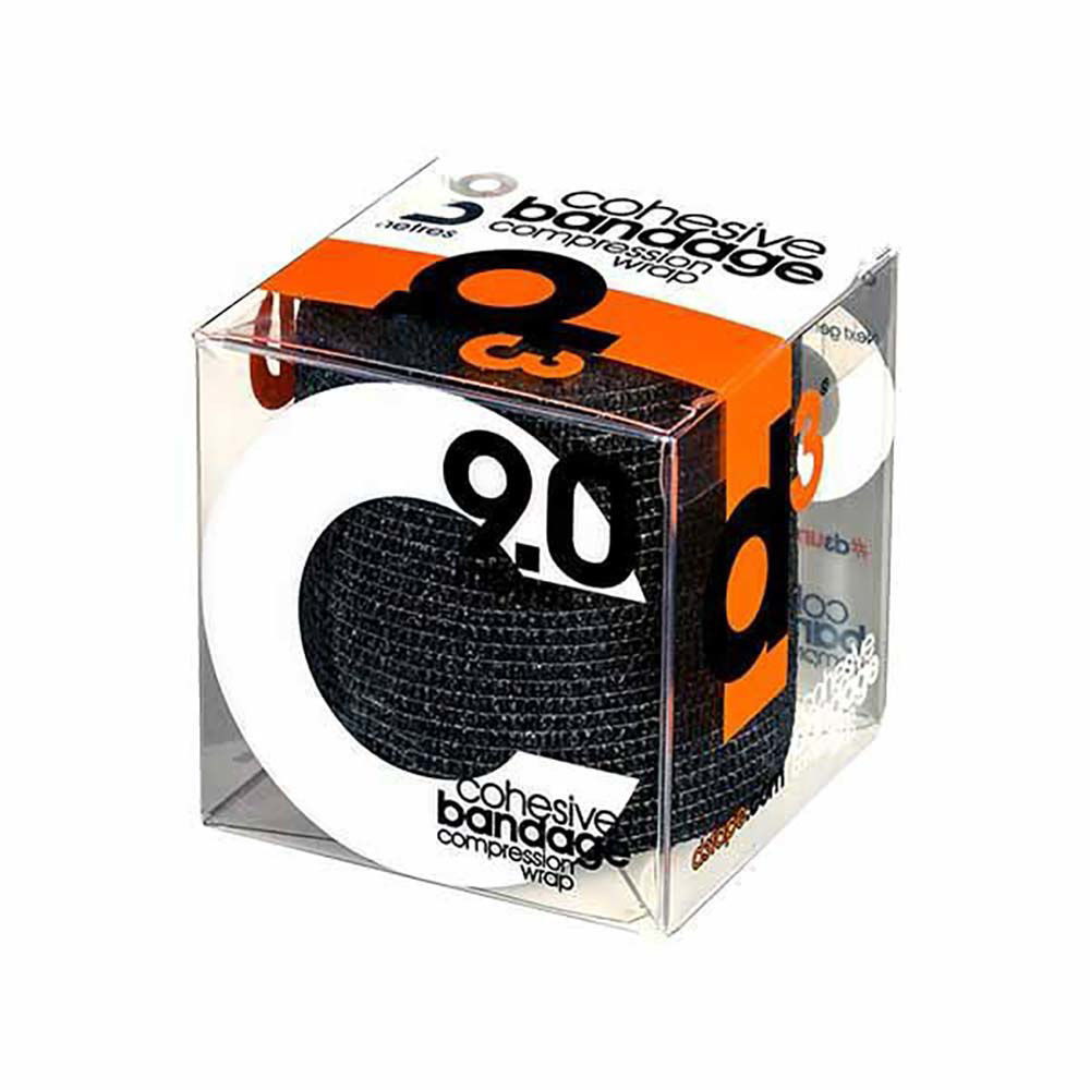 D3 Cohesive Bandage 75mm (9m, Black)