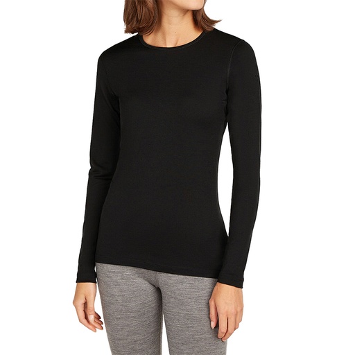 Icebreaker Oasis Crewe/Scroll 200 LS – Women's